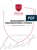 Management & Organizational Studies: Where Business Comes Alive
