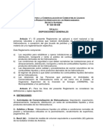 14 - DS-030-1998 - Reglamento Para La Comercializacion de Combustibles Liquidos y Otros Productos Derivados de Los Hidrocarburos