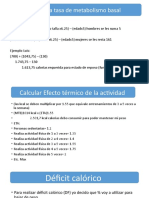 Calculo Kcal Miffin ST Jeor