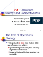 Chapter 2 - : Operations Strategy and Competitiveness