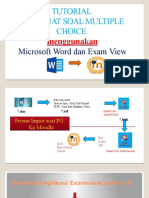 Tutorial Import Soal Pg Word Ke Moolde Dengan Examview