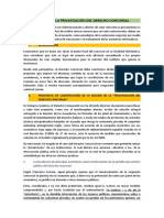 Bases para La Privatizacion Del Derecho Concursal