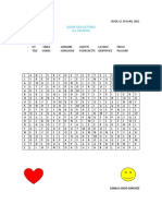 Sopa de Letras Sin Resolver