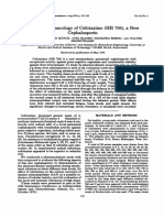 Pharmacology of Cefotaxime Cephalosporin: Human (HR 756), A New