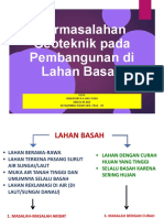 Permasalahan Geoteknik Pada Pembangunan Di Lahan Basah