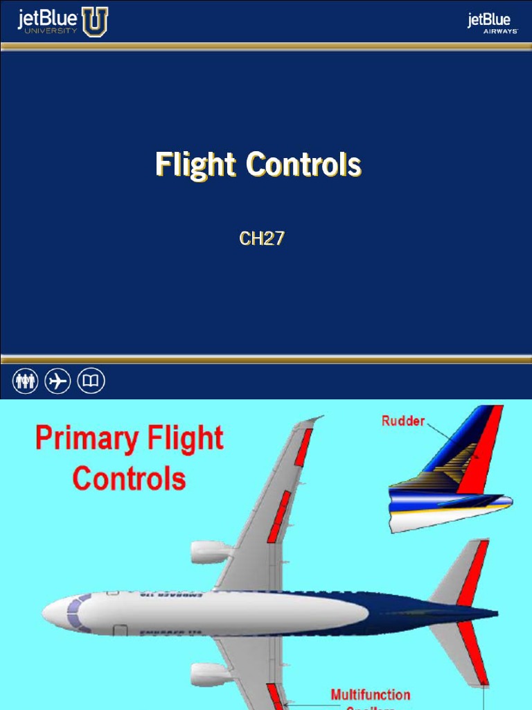 Primary Flight Controls Overview | PDF | Aircraft Flight Control System ...