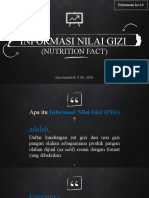 Informasi Nilai Gizi