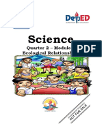 Science: Quarter 2 - Module 8 Ecological Relationships