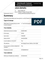 Your Submission Details: Please Do Not Post or E-Mail This Form To HMRC