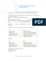 Crop Production and Management-Solved Exercises