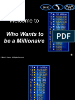 Sport Who Wants To Be A Millionaire