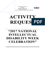 2017 ID ACTIVITY REQUEST