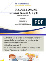 Tarea Clase Online 1 Terceros Básicos