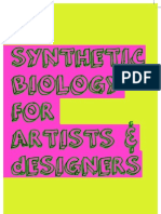 Synthetic Biology For Artists and Designers