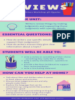 Reviews Parent Info. Graphic GR 2 4th. Quarter 2020-21