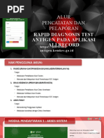 Juknis Allrecord Antigen - Versi 20 Juli 2021 | PDF