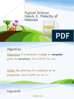 Physical Science M2 Polarity of Molecules Part 1