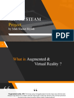 AR - VR - STEAM Project
