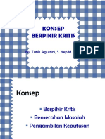 Berpikir Kritis (KDK II)