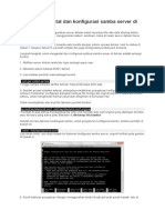 Cara Mudah Instal Dan Konfigurasi Samba Server Di Debian