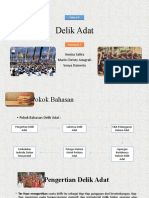 Diskusi IV - Hukum Adat