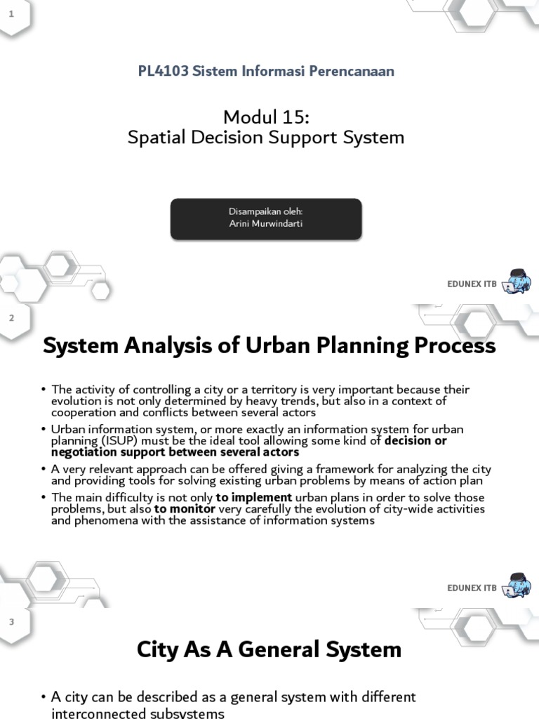 Spatial Decision Support Systems Overview | PDF | Decision Support ...