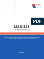 Manual de Instrucciones para la presentación de la SLI 2017