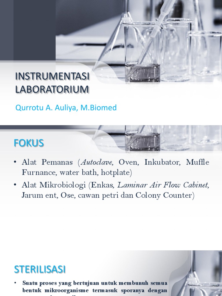 Instrumentasi Laboratorium 1 | PDF