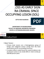 When Is Vision Loss An Early Sign of Intracranial SOL-1
