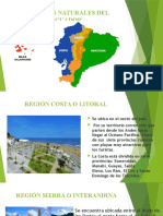 Regiones Naturales Del Ecuador