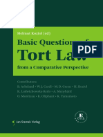 Basic Question of Tort Law