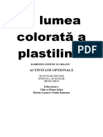 În Lumea Colorată A Plastilinei