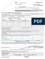 Dematerialisation Request Form (CDSL)