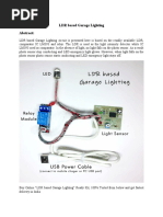 LDR Based Garage Lighting