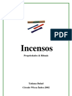 CURSO DE INCENSOS