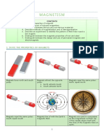 Magnetism: 1. State The Properties of Magnets