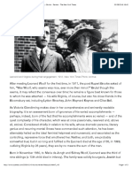 Leonard Woolf - A Biography by Victoria Glendinning - NYT