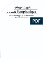 Poeme Symphonique Fur 100 Metronome. Инструкция