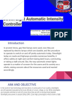 Street Light Automatic Intensity Controller