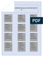 Daftar Kelompok Filsafat Hukum HTN