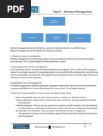 UNIT 3 CHAPTER 5 (Memory Management)