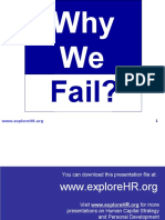 # 00 why we fail