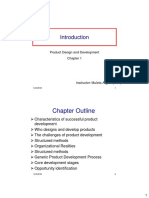 Chapter Outline: Product Design and Development