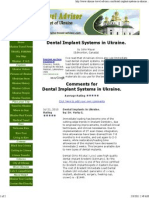 Dental Implant Systems in Ukra