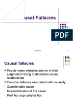 Causal Fallacies: Gengatharan Das 1
