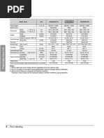 Trane Spec Sheets and Sizing Charts | PDF | Temperature | Home Appliance
