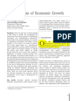 Determinants of Economic Growth: Ar Cles