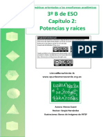 Potencias y Raices 3ESO