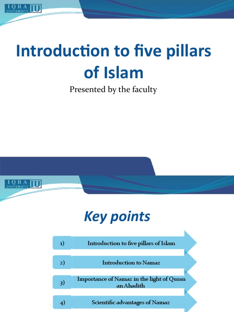 Introduction of Five Pillars of Islam PDF Hajj Religious