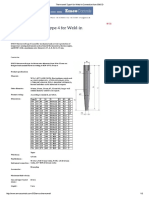 Thermowell Type 4 For Weld-In Connection From EMCO